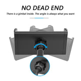 Backseat Bilfäste för Bilens Nackstöd - Max Mobil: 195mm x 100mm - Röd