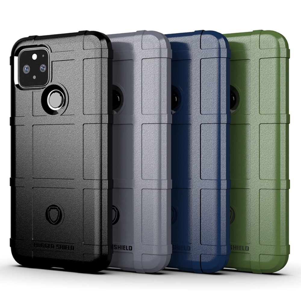 EIDERWOOD Google Pixel 5 Rugged Shield Series Tåligt Skal - Blå