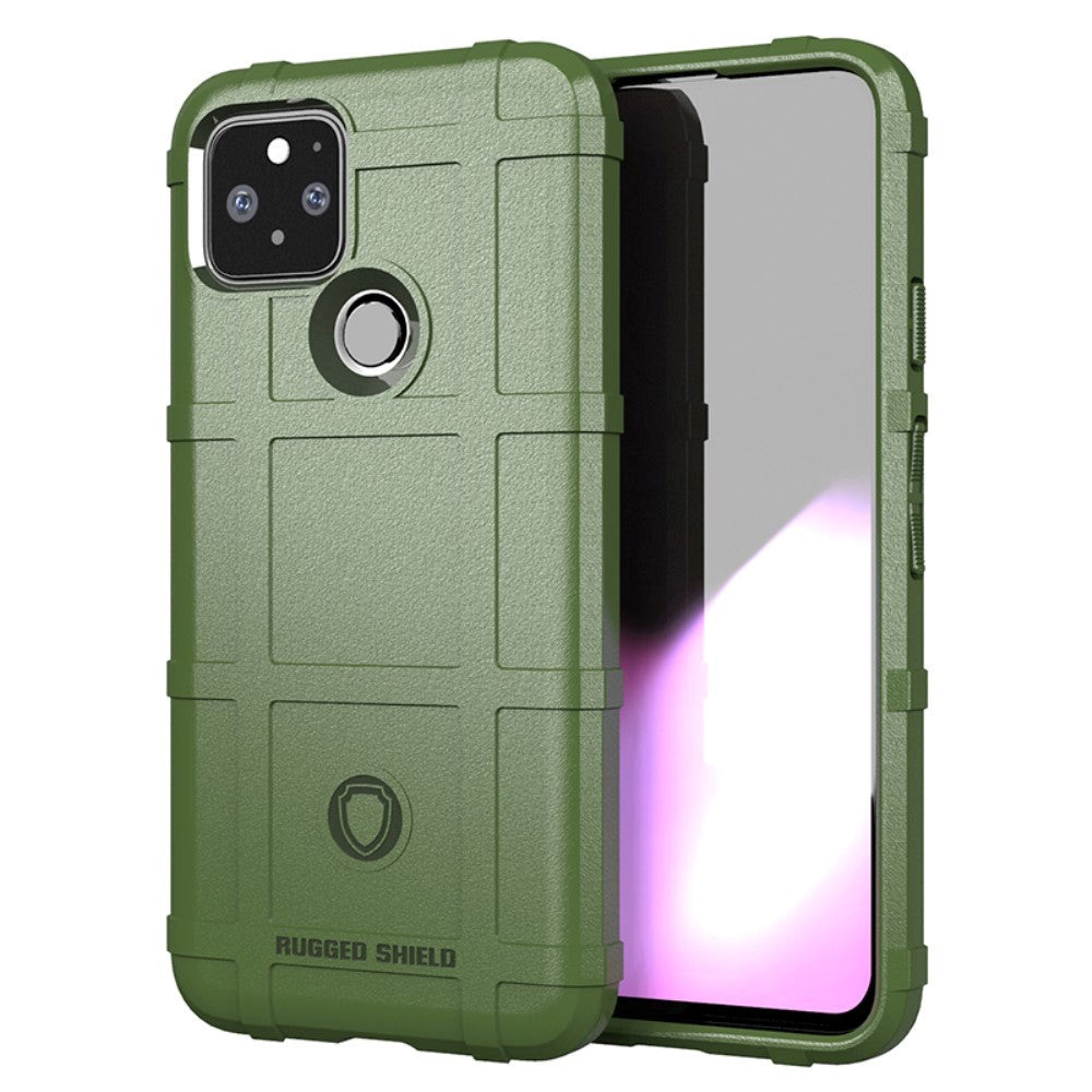 Google Pixel 5 Case Rugged Shield Series - Green