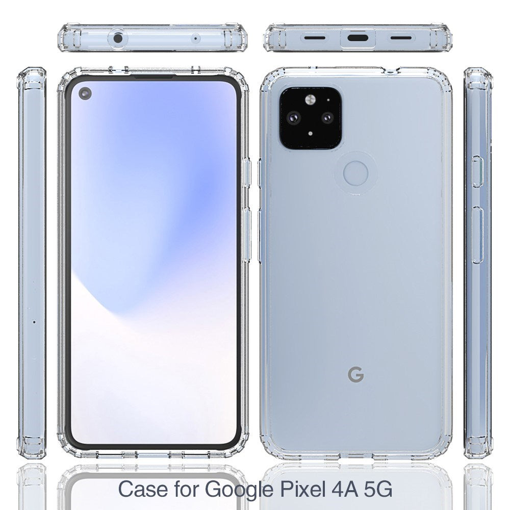 EIDERWOOD Google Pixel 4a (5G) Hybridplast Skal - Transparent