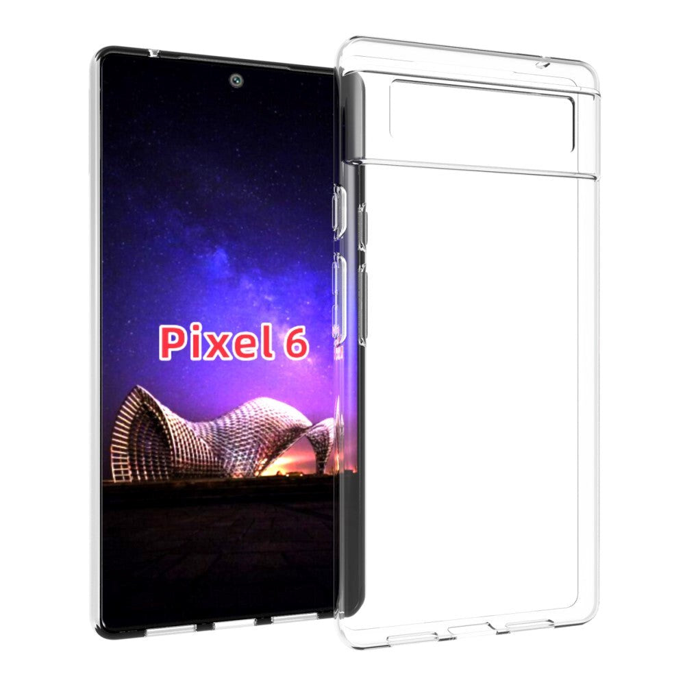 Google Pixel 6 Flexibelt plastskal - Transparent