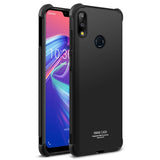 Asus Zenfone Max Pro (M2) ZB631KL IMAK Skal Plast med Skärmskydd - Svart