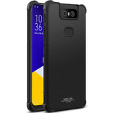 Asus ZenFone 6 (ZS630KL) IMAK Skal Plast och Skärmskydd - Mattsvart