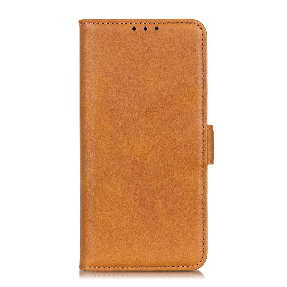 Asus ZenFone 8 Flip Simple Wallet Case - Ljusbrunt