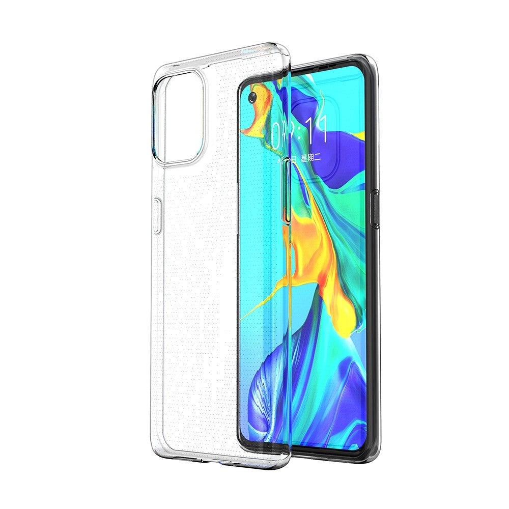 Oppo Find X3 Pro Flexibel Plastskal - Genomskinlig