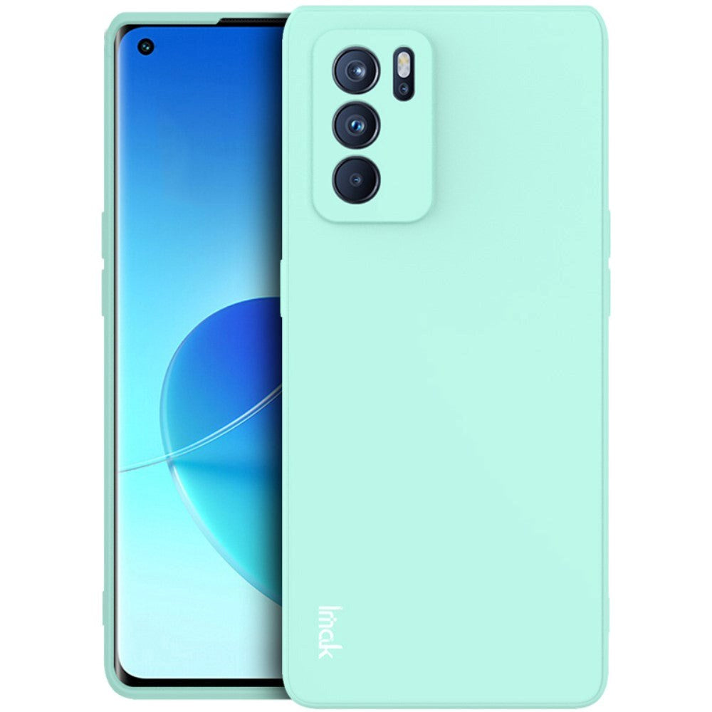 Oppo Reno6 Pro IMAK Flexibelt Skal - Cyan