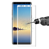 Samsung Galaxy Note 8 Hat Prince Skärmskydd Full Size (med kurvor) Härdat Glas - Vit