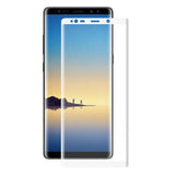 Samsung Galaxy Note 8 Hat Prince Skärmskydd Full Size (med kurvor) Härdat Glas - Vit