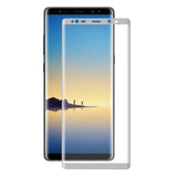 Samsung Galaxy Note 8 Hat Prince Skärmskydd Full Size (med kurvor) Härdat Glas - Silver