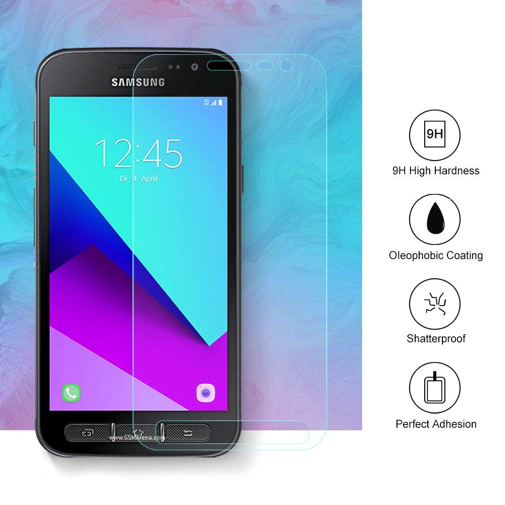 Samsung Galaxy Xcover 4 / 4S Protective Glass - Case Friendly - Screen Protector - Transparent