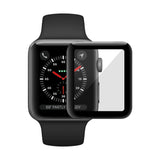 Apple Watch 3 / 2 / 1 (38mm) Skärmskydd Full-Fit - Svart