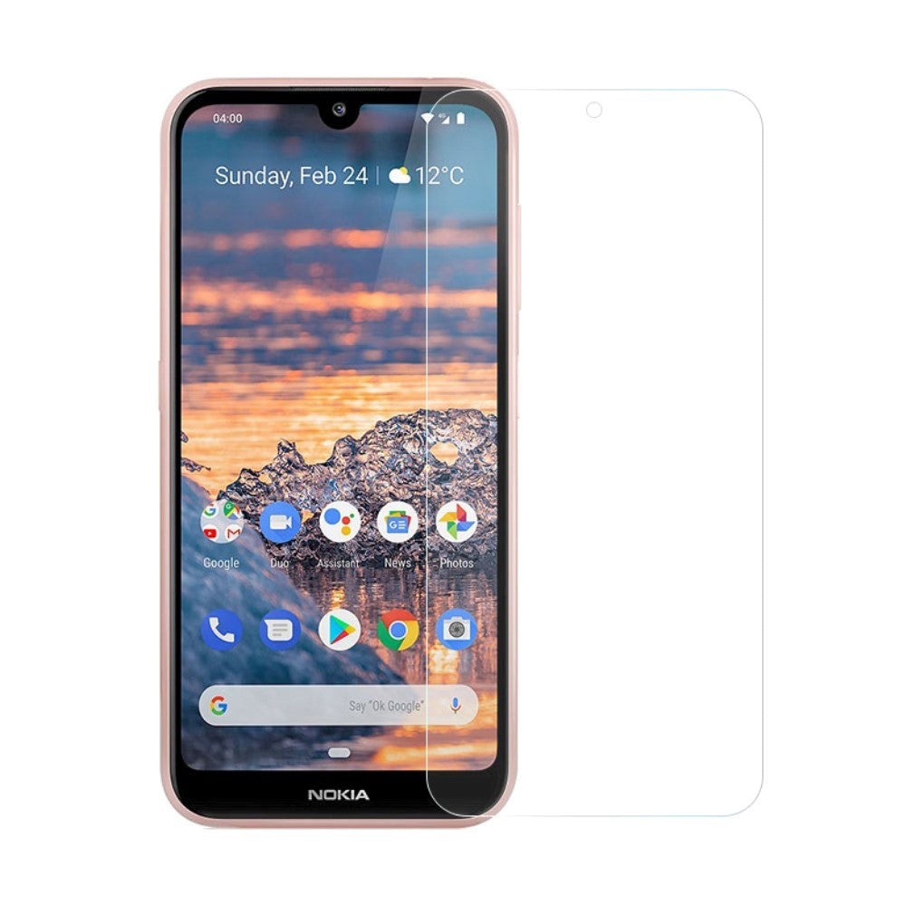 Nokia 4.2 Skärmskydd Härdat Glas - Skalvänligt - Transparent