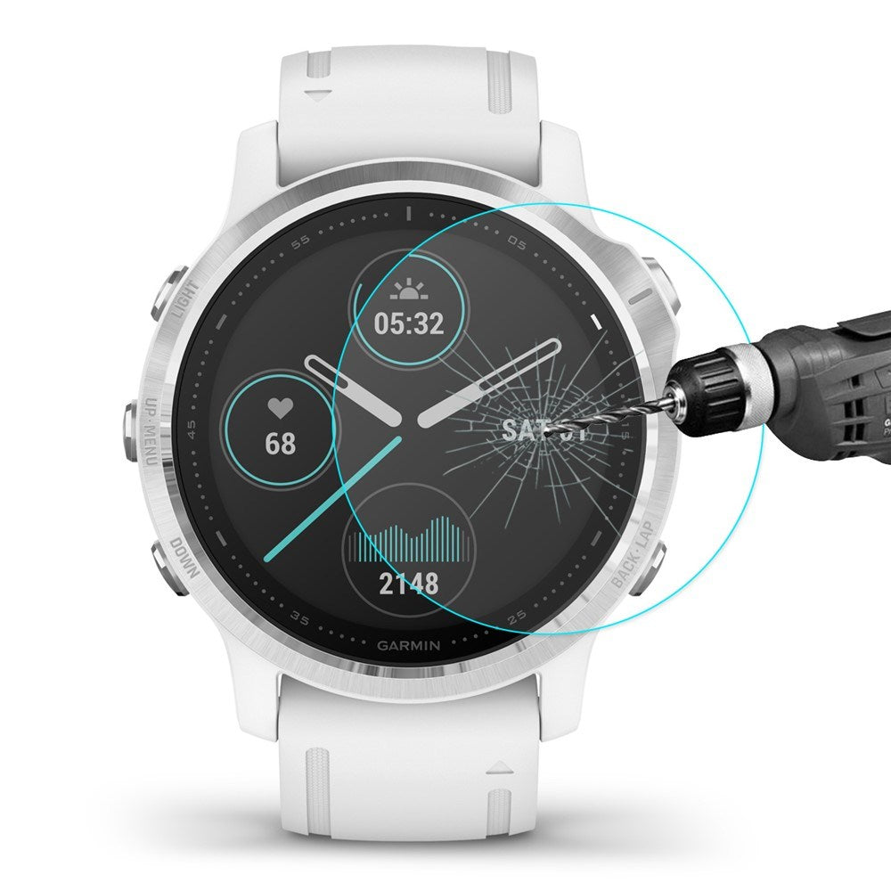 Garmin Fenix 6s / 6s Pro / 6s Sapphire ENKAY Härdat Skyddsglas - Genomskinlig