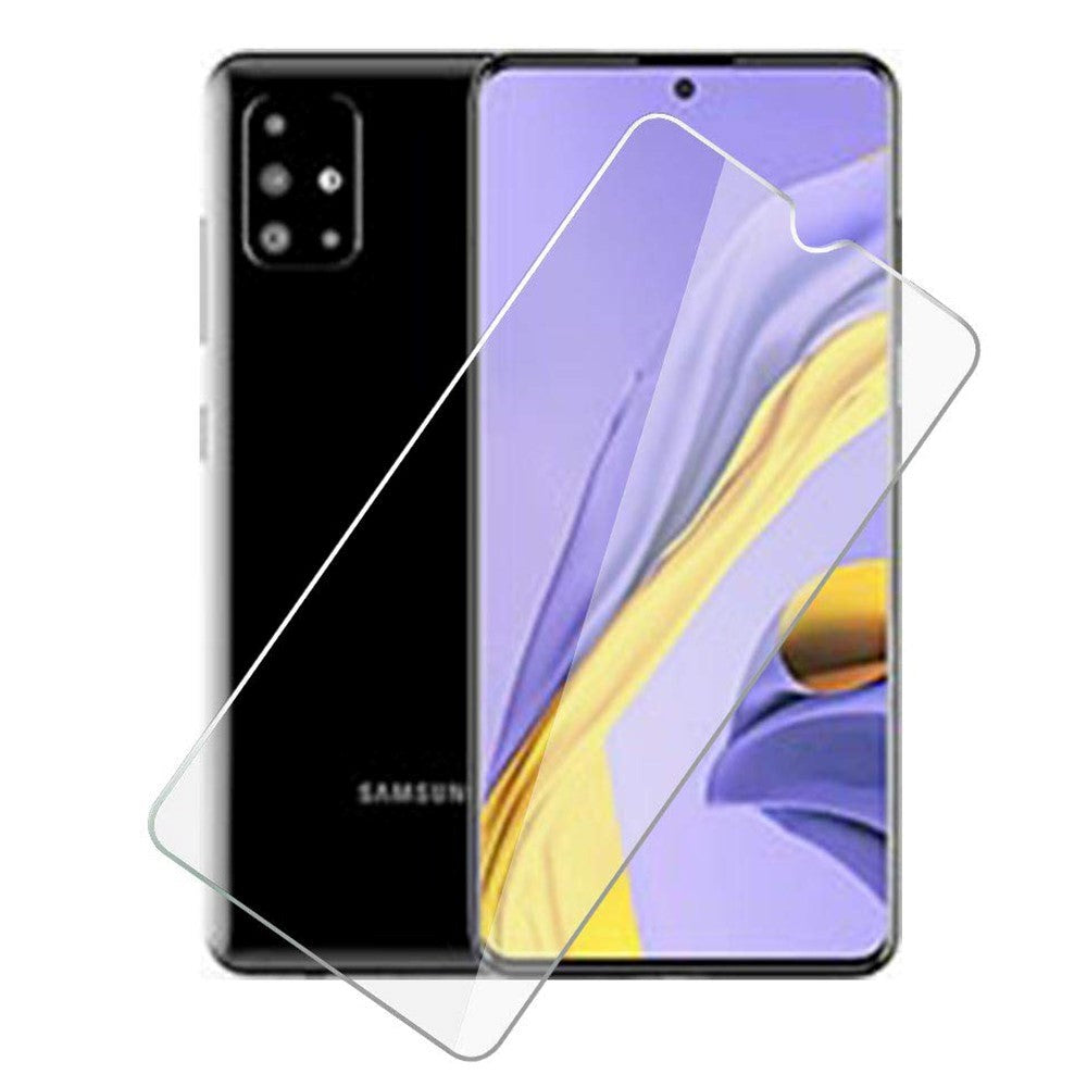 Samsung Galaxy A51 Fodralvänligt härdat glasskärmskydd 0,3mm