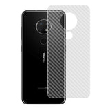 Nokia 7.2 / 6.2 IMAK kolfiberplastskal Transparent