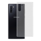 Samsung Galaxy Note 10 IMAK Carbon Fiber Skyddsfilm för Baksida - Plast - Transparent