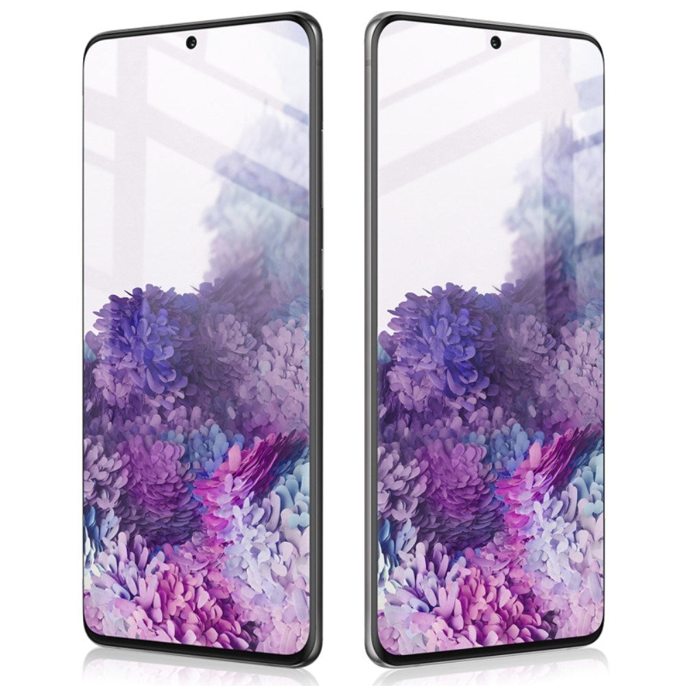 IMAK Samsung Galaxy S20+ (Plus) Full-Fit Skärmskydd i Härdat Glas - Genomskinlig