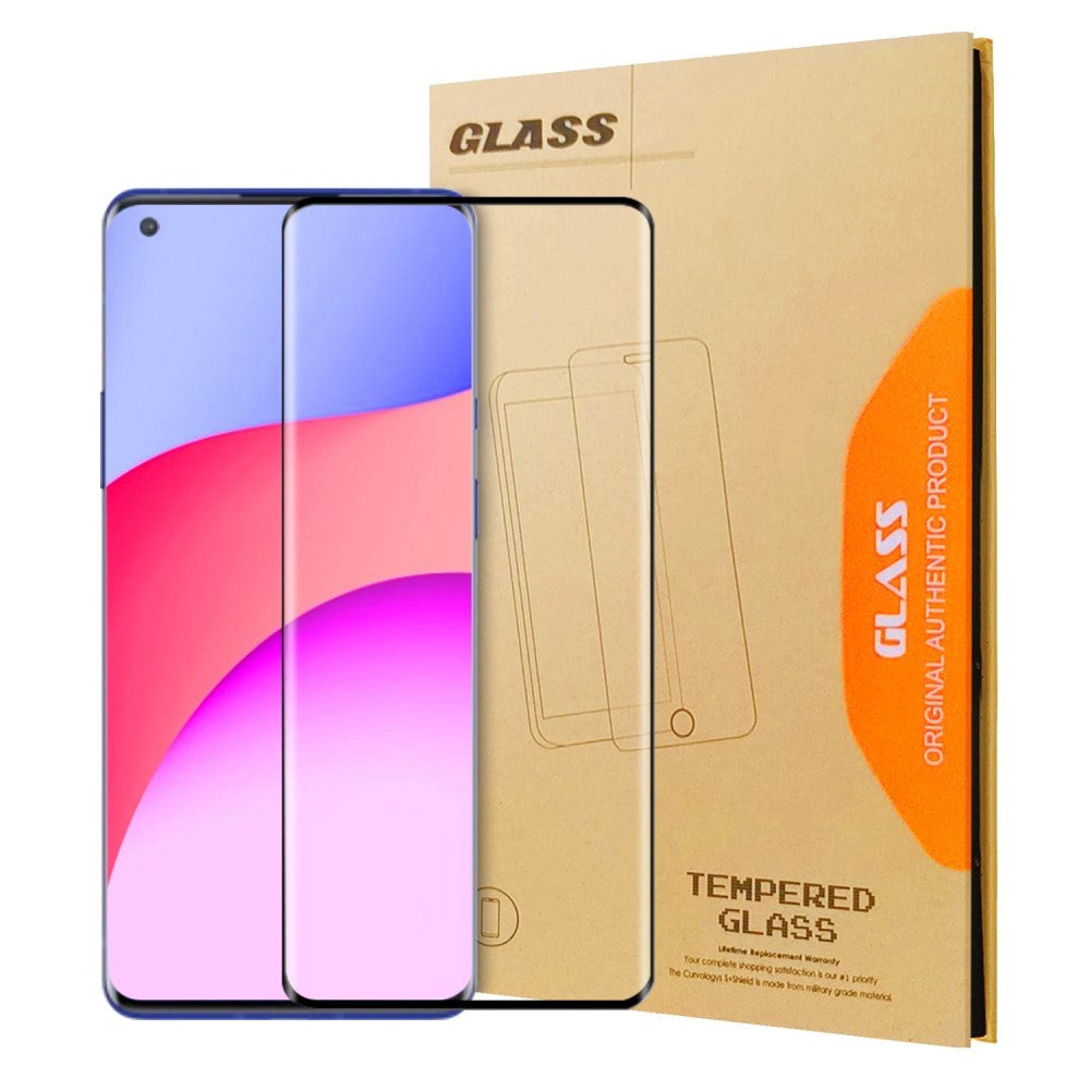 OnePlus 8 Protective Glass - Full -Fit - Screen Protector - 9h - Svart