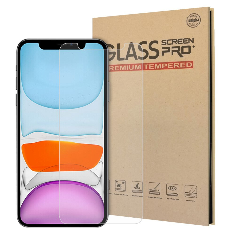 iPhone 12 Pro Max Skärmskydd Härdat Glas - Skalvänligt - Transparent