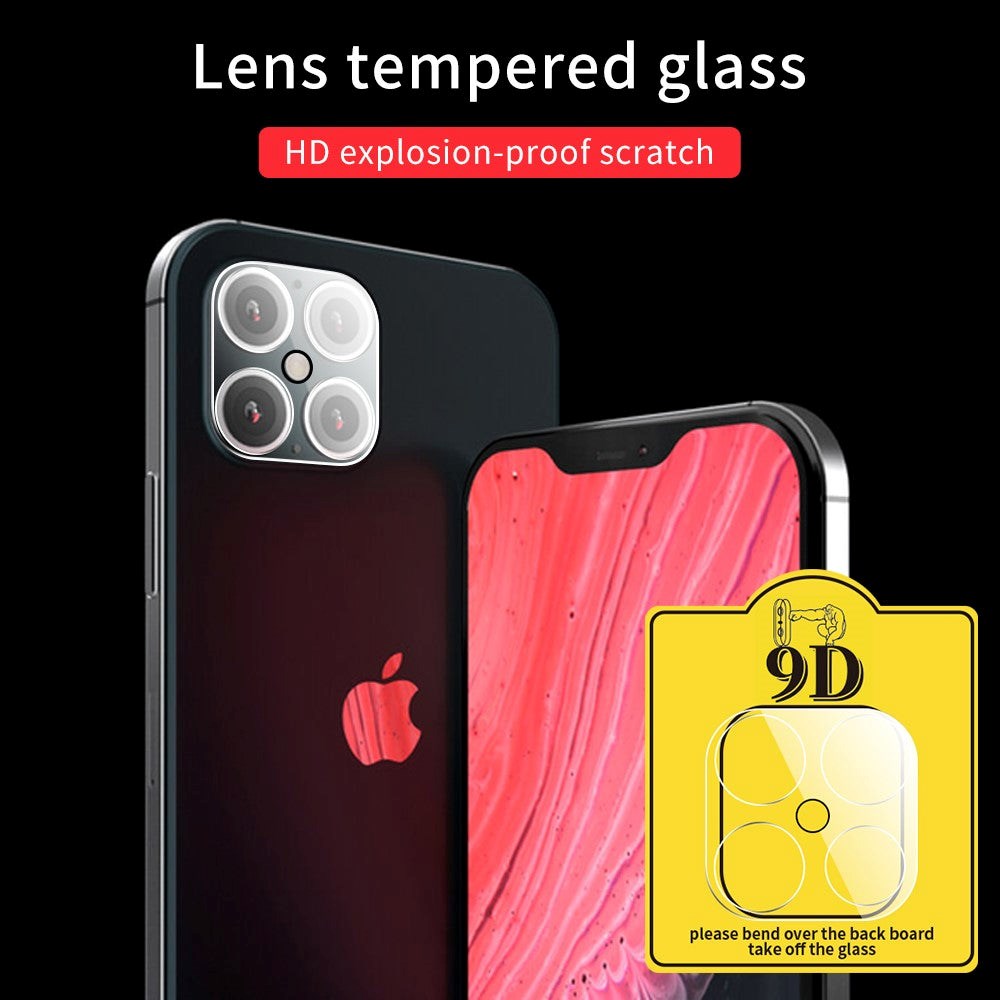 iPhone 12 Pro Max Kameralinsskydd Härdat Glas - Transparent