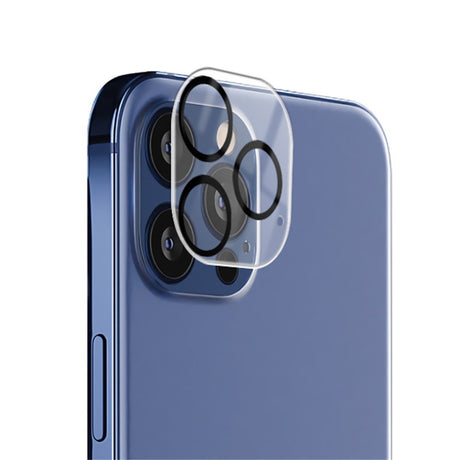 iPhone 12 Pro Max MOCOLO Kameralinsskyddsglas -Genomskinlig / Svart