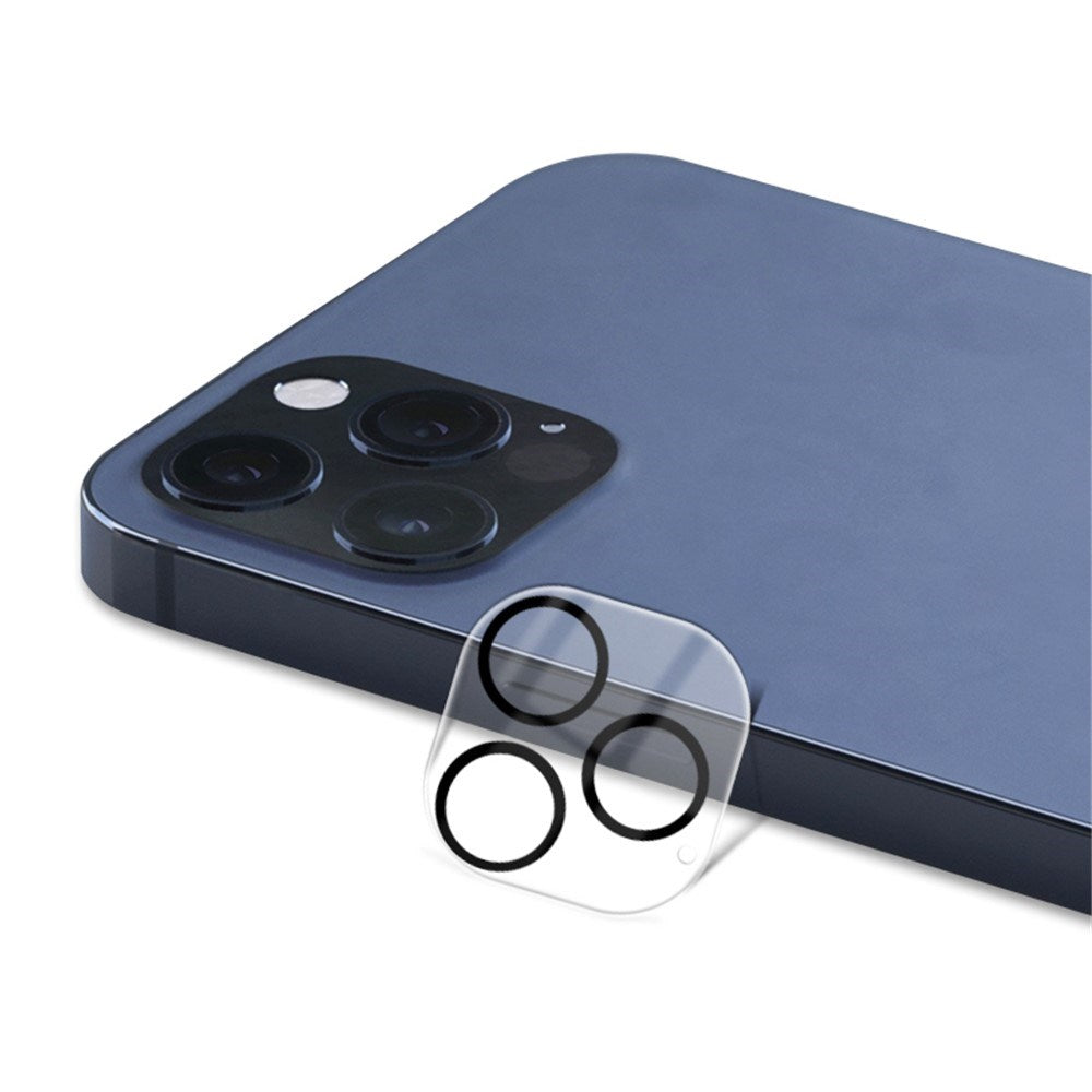 iPhone 12 Pro Max MOCOLO Kameralinsskyddsglas -Genomskinlig / Svart