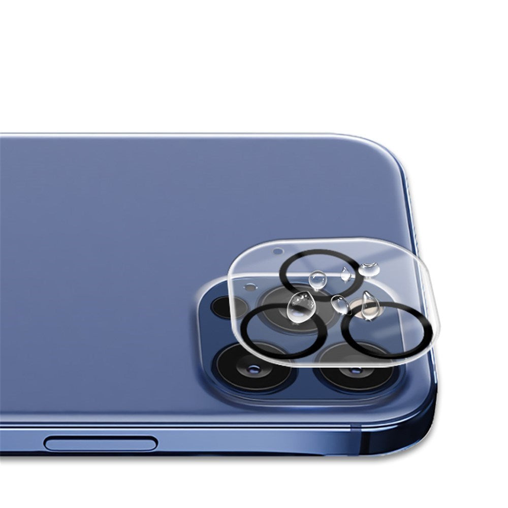 iPhone 12 Pro Max MOCOLO Kameralinsskyddsglas -Genomskinlig / Svart