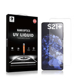 Samsung Galaxy S21+ (plus) Mocolo Nano Optics med Flytande UV - Skärmskydd - Transparent