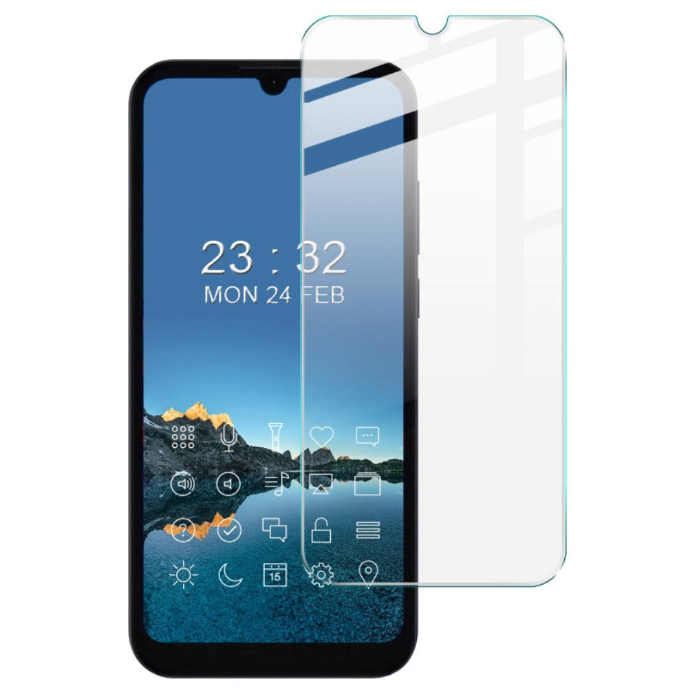 Motorola Moto E6i / E6S (2020) Skalvänlig bågkant Skärmskydd - Skärmskydd Härdat Glas - Transparent