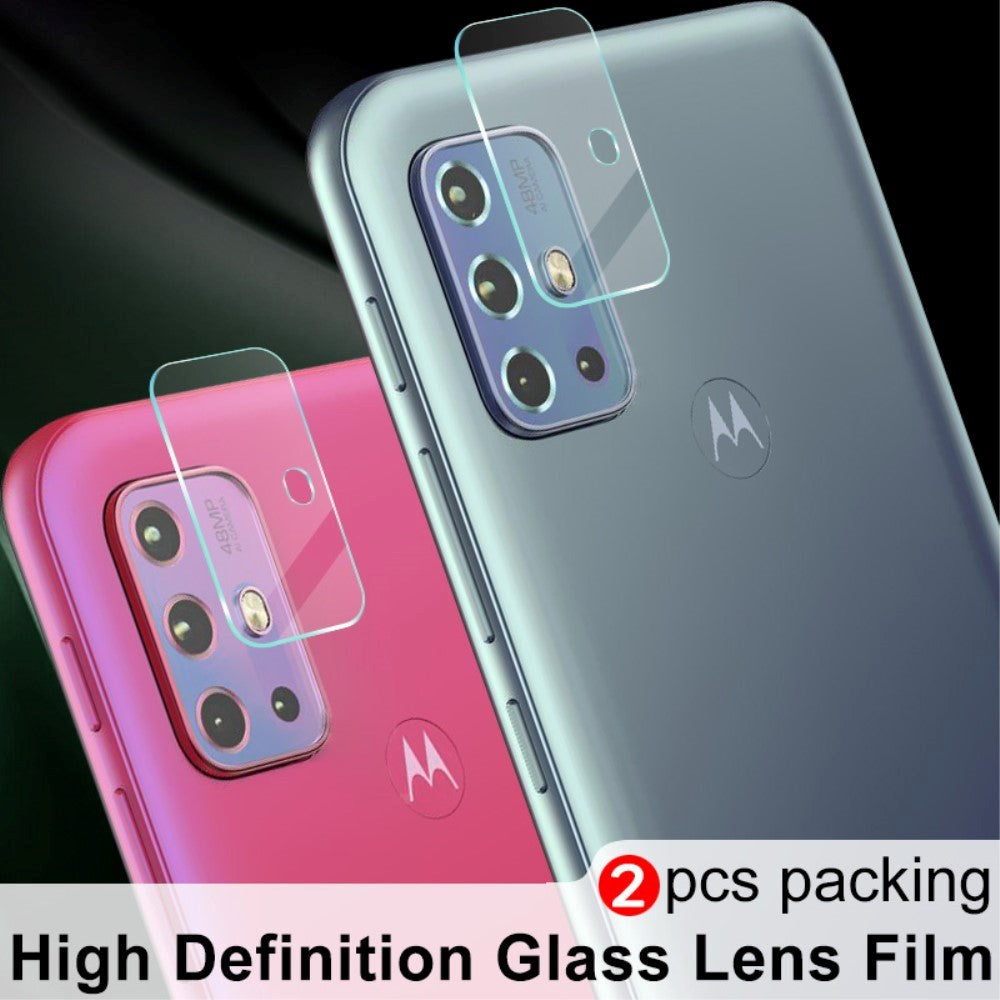 MOTOROLA MOTO G10 / G20 / G30 IMAK -skyddsglas för kameralins - Transparent (2 st.)