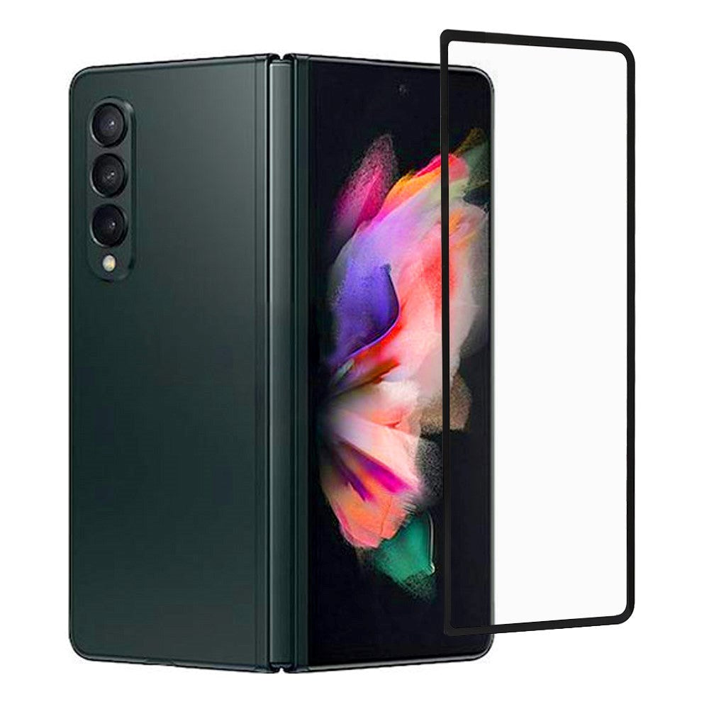 Samsung Galaxy Z Fold3 (5G) RURIHAI Protective Glass - Full -Fit - Screen Protector - Black