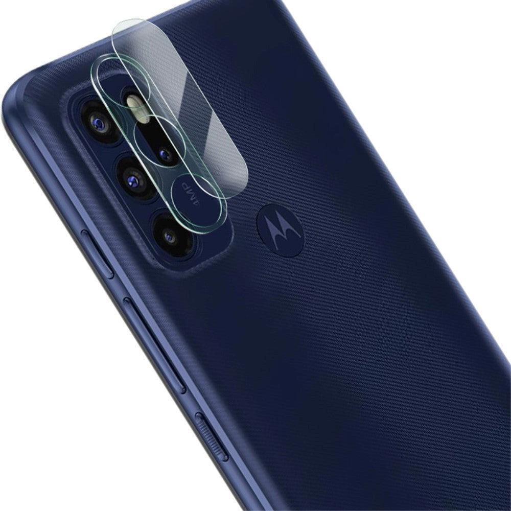 Motorola Moto G60S IMAK Protective Glass för kameralins - Transparent