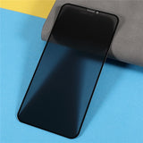 iPhone 11 Pro / XS / X Skärmskydd i Härdat Glas med Sekretessfunktion - Genomskinlig