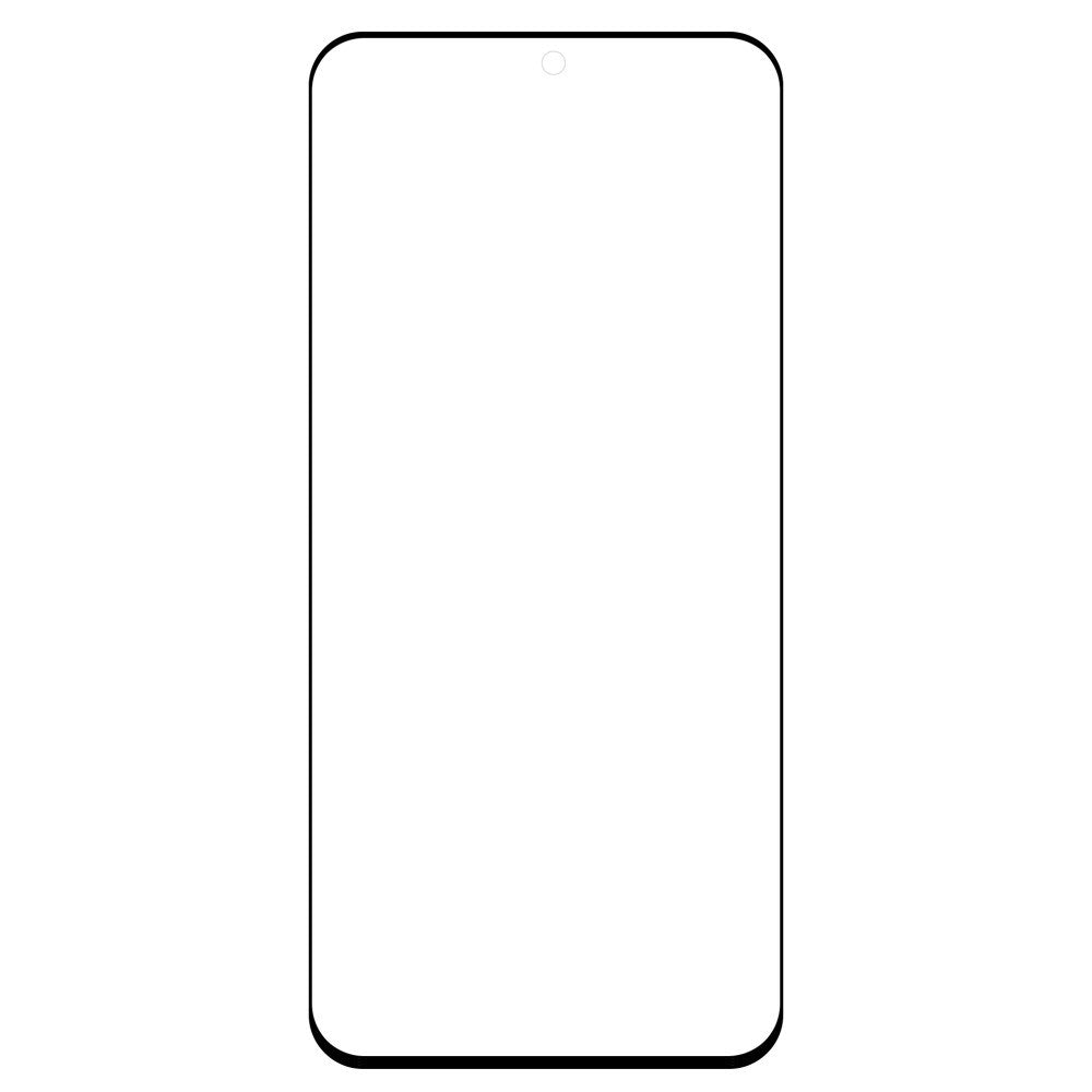 Xiaomi 12 / 12X Full Fit Härdat Skärmskyddsglas - Genomskinlig / Svart