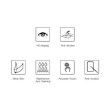 Oppo A76 Case-Friendly Skärmskydd - Genomskinlig