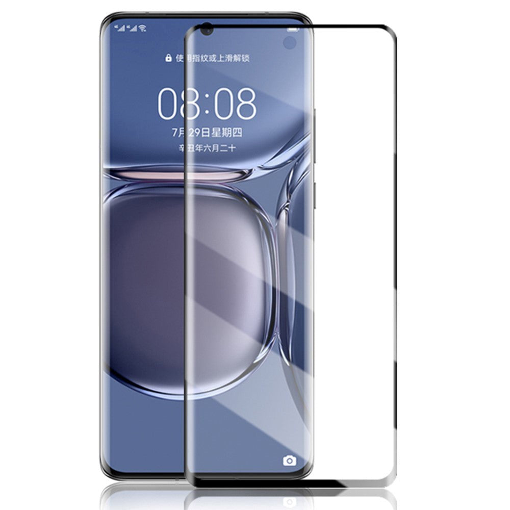 Huawei P50 Pro Mocolo Skärmskydd Full Fit Härdat Glas - Svart