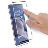 Huawei P50 Pro Mocolo Skärmskydd Full Fit Härdat Glas - Svart