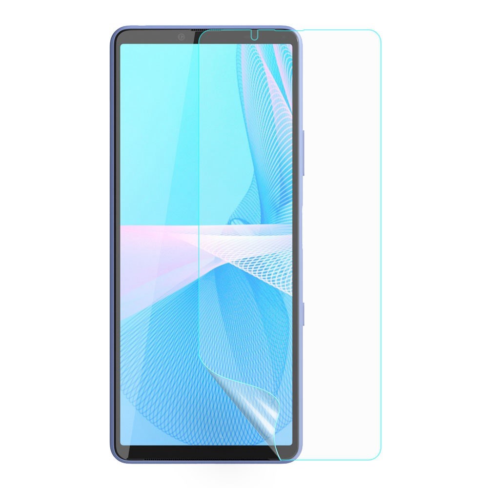 Sony Xperia 10 IV Case -Friendly Screen Protector Film - Transparent