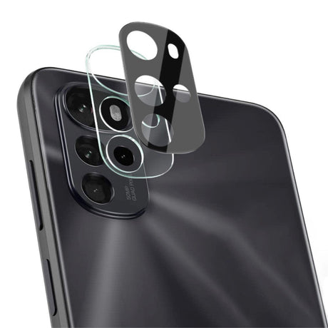 Motorola Moto G22 IMAK Protective Glass for Camera Lens - Svart ram