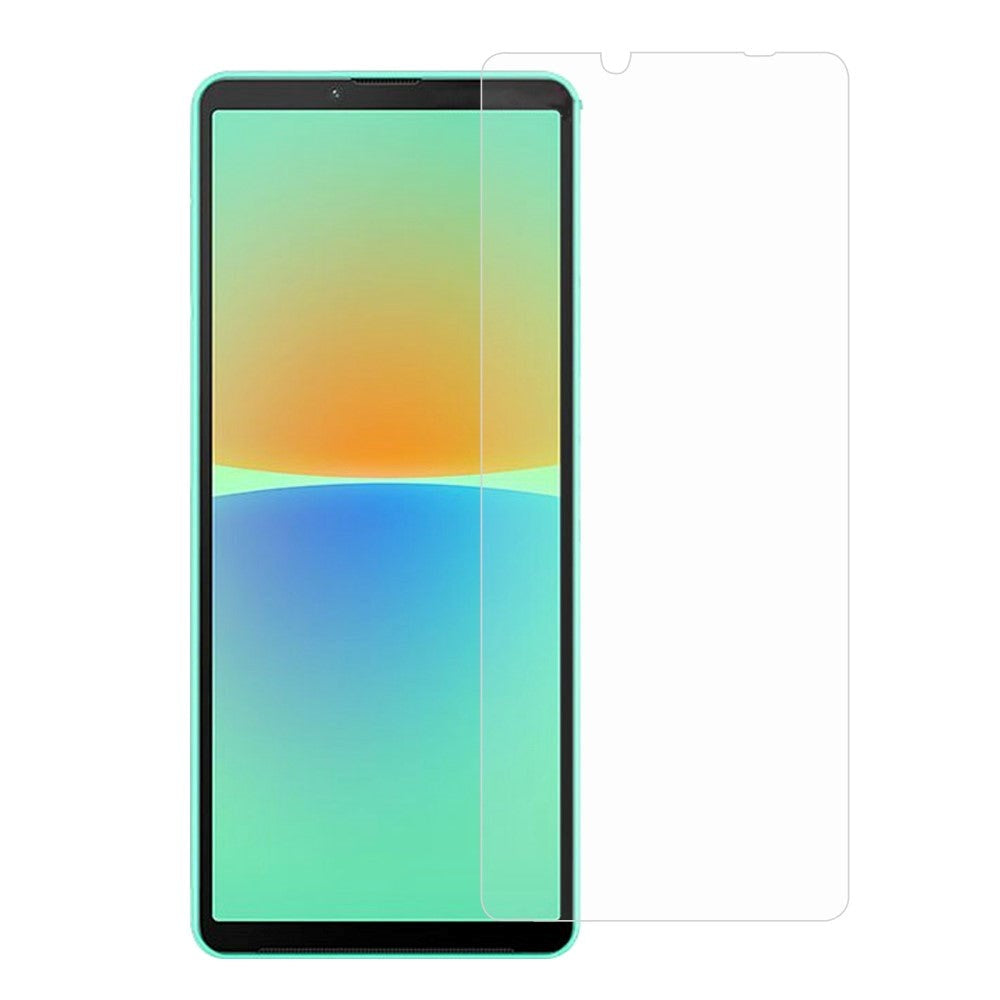 Sony Xperia 10 IV Skärmskydd Härdat Glas - Case Friendly - Screen Protector - Transparent