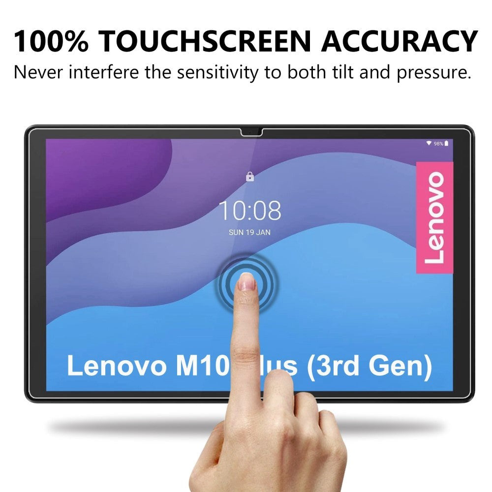 Lenovo Tab M10 Plus (3. Gen) 10.6 "(TB -125F/128F) Skärmskydd - Full -Fit - Transparent