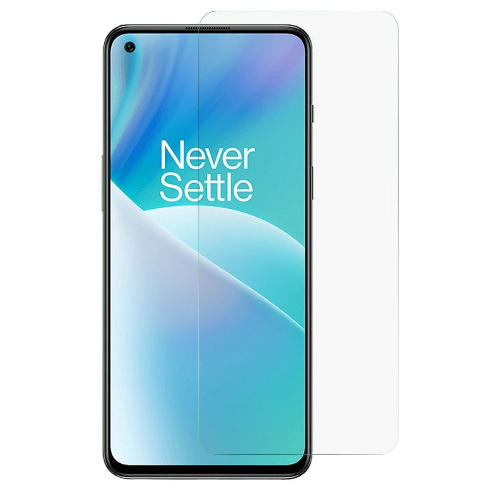 OnePlus Nord 2T (5G) Bågkant Hemperat glas - Skalvänligt - Skärmskydd - Transparent