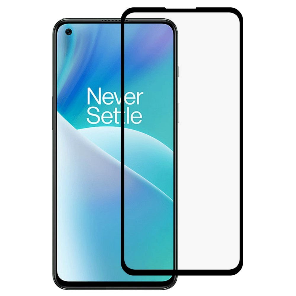 OnePlus Nord 2T (5G) Härdat Glas - Full-fit - Svart Kant