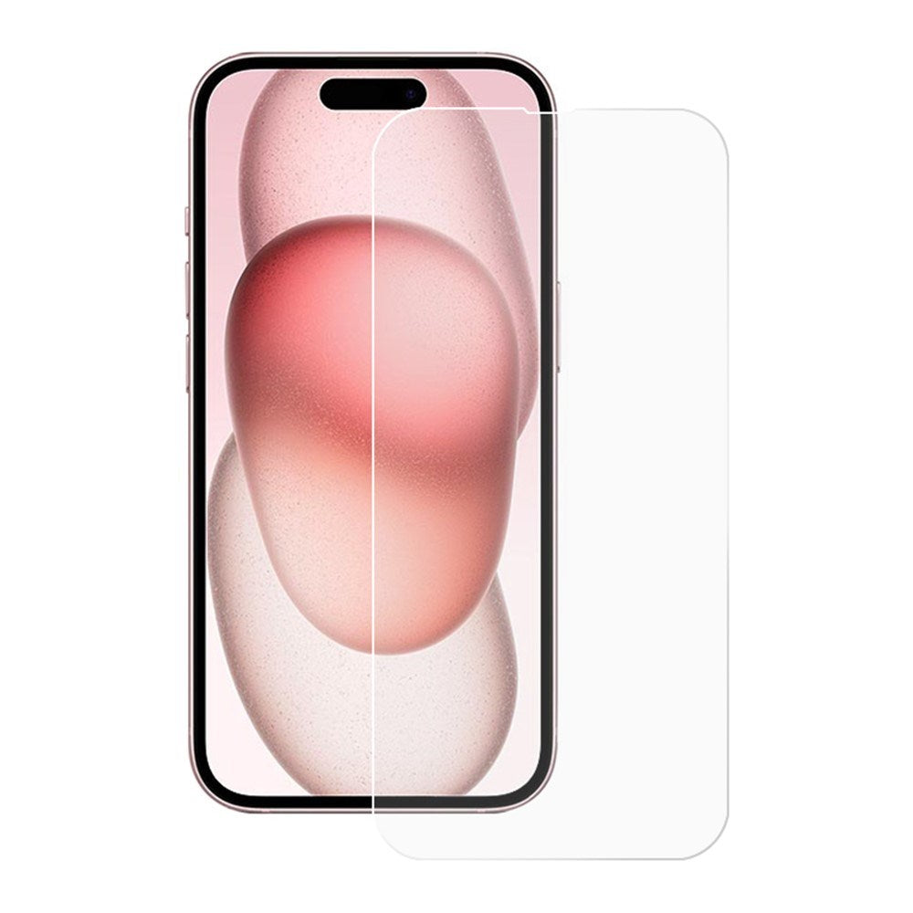 Mocola iPhone 15 Plus Skärmskyddsglas - Genomskinlig