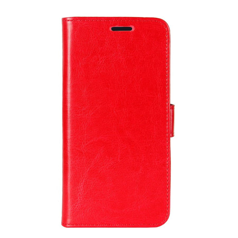 OnePlus 7 Pro Neutral Leather Wallet Case - Red