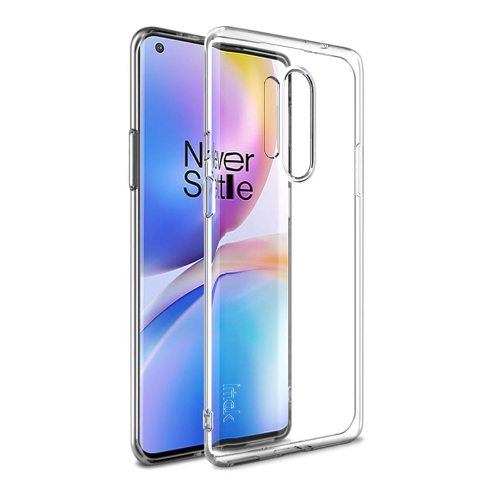 OnePlus 8 Pro IMAK UX -5 -serie Flexibelt plastskal - Transparent