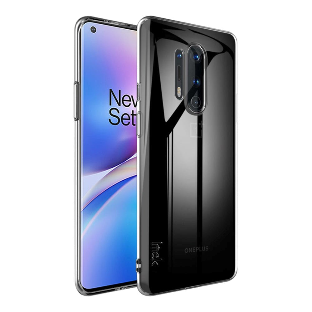 OnePlus 8 Pro IMAK UX -5 -serie Flexibelt plastskal - Transparent