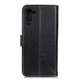 OnePlus Nord Neutral Leather Wallet Case - Svart