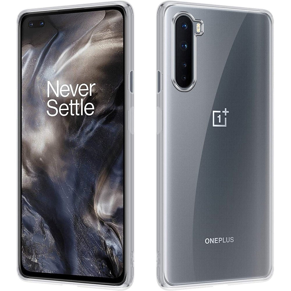 OnePlus Nord Minimalist Flexible Plastic Case - Transparent