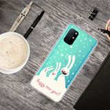 OnePlus 8T flexibel plast Skal med Jul-tema - kaniner